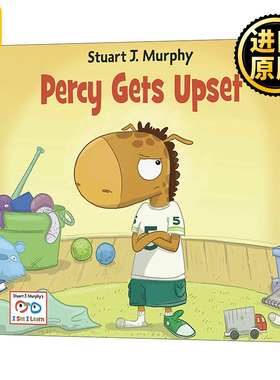 Percy Gets Upset (I See I Learn) 珀西生气了 儿童认知启蒙绘本 英文原版