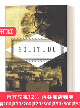 Solitude 孤独诗歌集 Everyman精装收藏版 口袋诗歌系列