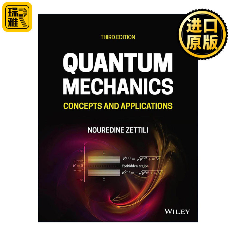 英文原版 Quantum Mechanics 量子力学 概念与应用 第3版 英文版 进口英语原版书籍