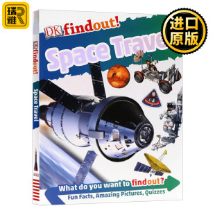 书籍 DKfindout DK小科学馆系列 宇宙空间儿童科普 Travel 英文原版 Space 进口英语原版 DK小发现 英文版 太空旅行