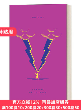 Candide Or Optimism Penguin Drop Caps Voltaire 进口英语原版书籍