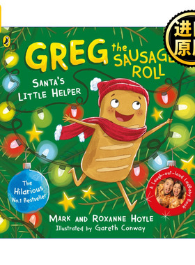 英文原版 Greg the Sausage Roll: Santa's Little Helper LadBaby