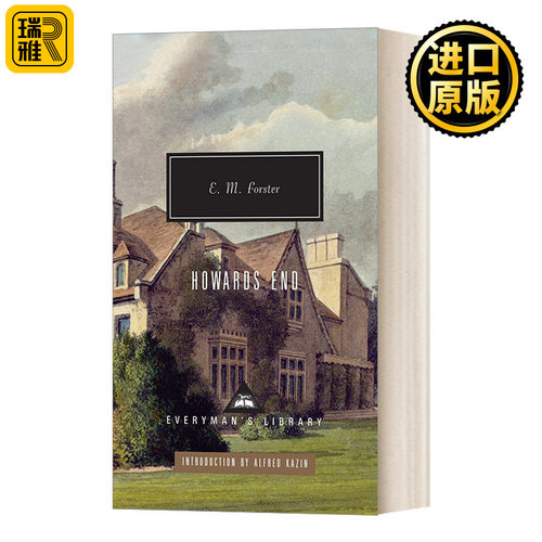 英文原版小说 Howards End Everyman's Library Contemporary Classics 霍华德庄园 E. M. Forster福斯特 人人图书馆 进口英语书