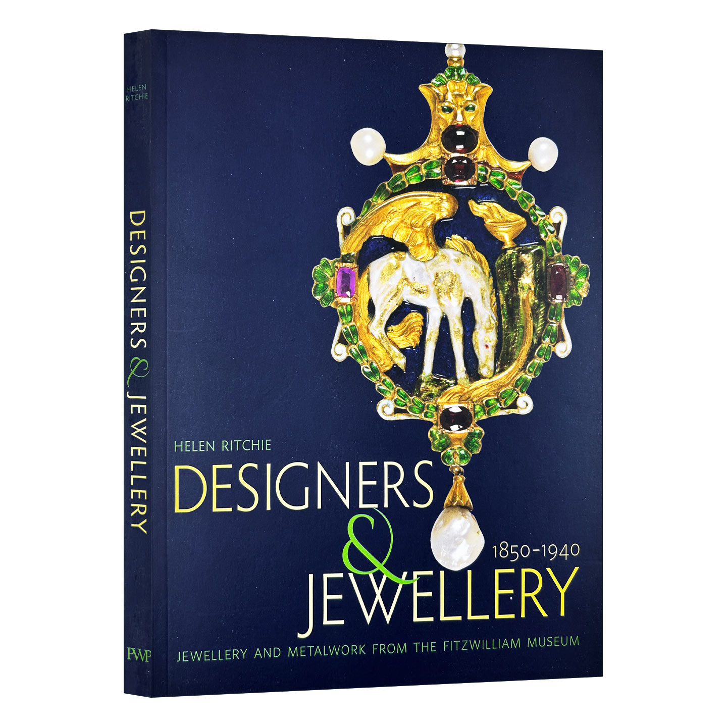 英文原版Designers and Jewellery 1850-1940  古董珠宝设计师作品1850-1940  菲茨威廉博物馆的珠宝和金属制品 进口英语原版书籍