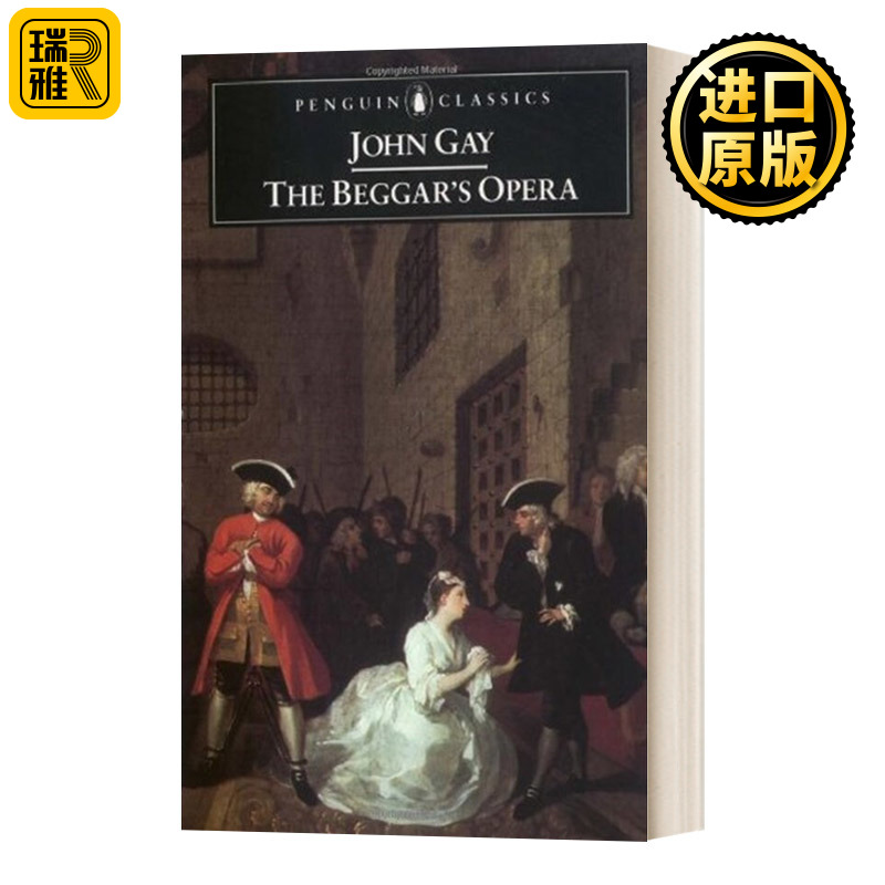 乞丐歌剧 The Beggar's Opera John Gay 纯全正版原著 书籍/杂志/报纸 原版其它 原图主图