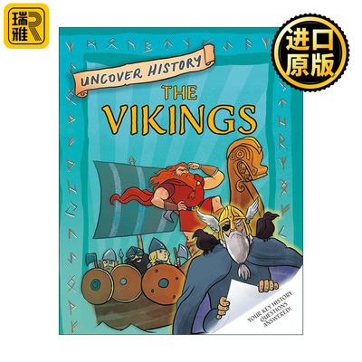 英文原版 Uncover History The Vikings 揭秘历史 维京人 儿童人文科普百科 英文版 进口英语原版书籍