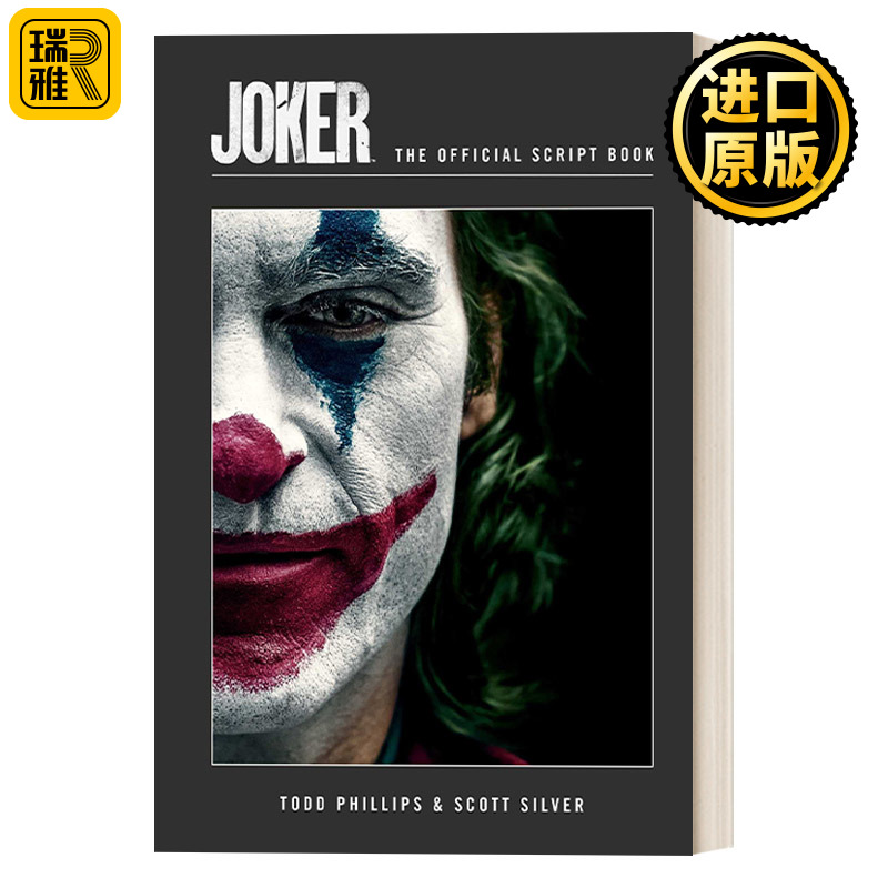 Joker: The Official Script Book小丑官方电影剧本 精装 英文原版