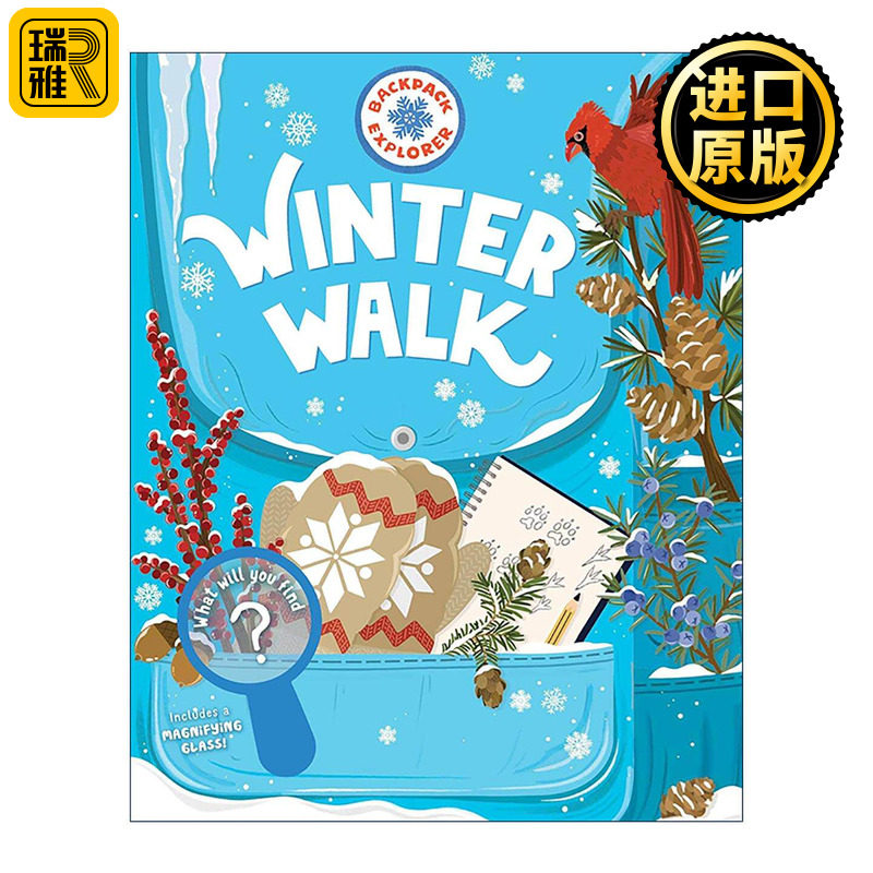 英文原版 Backpack Explorer Winter Walk 背包探险者系列 冬行 大自然百科 精装 英文版 进口英语原版书籍