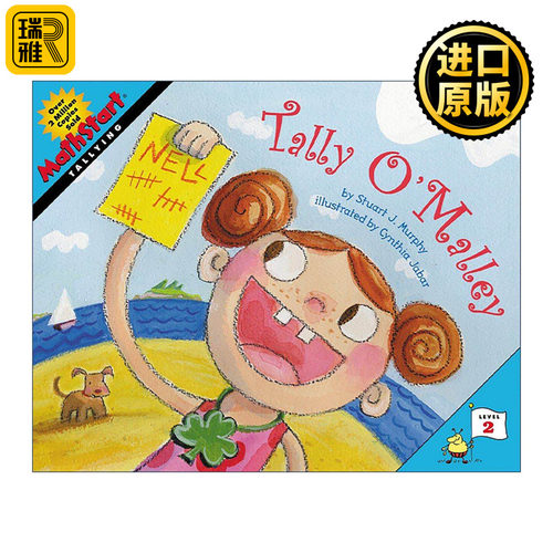 英文原版 Mathstart Level 2 Tally O'Malley 数学启蒙绘本2级 英文版 进口英语原版书籍