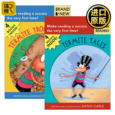Brand New Readers Termite白蚁系列2册 儿童绘本 Candlewick分级读物 英文原版
