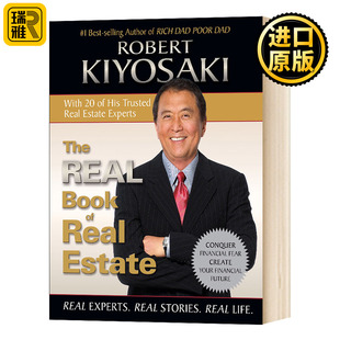 罗伯特清崎 英文原版 房地产实录 房地产专家 Poor Real Dad The Dad作者进口英语书籍 Book 穷爸爸富爸爸Rich Estate