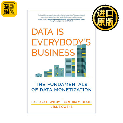 正版 Data Is Everybody's Business (The MIT Press) 英文原版 进口英语书籍