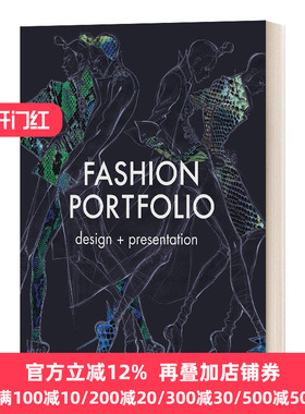 英文原版 Fashion Portfolio Design and Presentation 时尚作品集 设计和展示 英文版 Anna Kiper 进口英语原版书籍