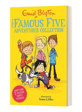 Famous Five Adventures Collection 五伙伴历险记3本合集三合一 英文原版