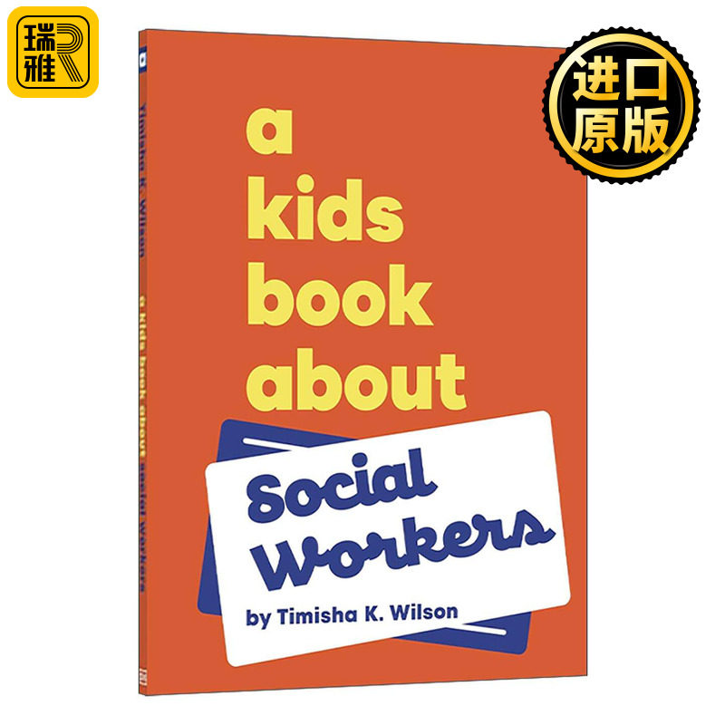 英文原版 A Kids Book Social Workers 给孩子的书 社工 DK科普百科精装 英文版 进口英语原版书籍