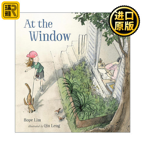 英文原版 At the Window 窗前 多伦多获奖插画师Qin Leng 精装 英文版 进口英语原版书籍