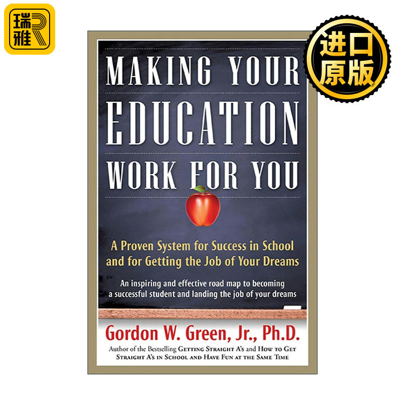 英文原版 Making Your Education Work For You 让学识为你所用 一套兼顾学业精进与理想工作的实用法则 英文版 进口英语原版书籍