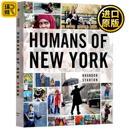 人在纽约 英文原版 Humans of New York 纽约人 纽约时尚 摄影图册 街拍 英文版艺术类书籍 Brandon Stanton 进口英语书籍 - 封面