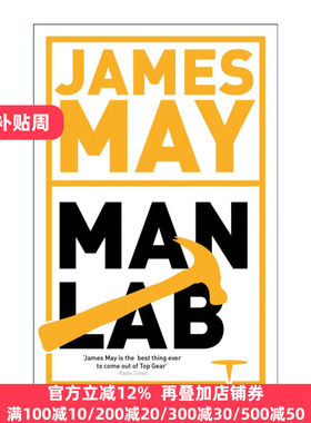 英文原版 James May's Man Lab 詹姆斯梅的人类实验室 实用性强