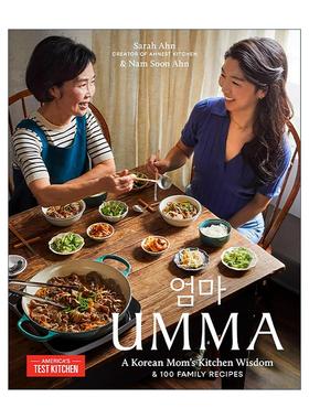 英文原版 Umma 一个韩国妈妈的厨房智慧 精装家庭食谱 Sarah Ahn 英文版 进口英语原版书籍