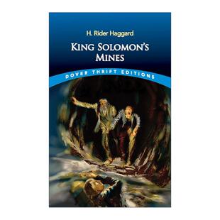 英文原版 King Solomon's Mines 所罗门王的宝藏 亨利?赖德?哈格德 Dover Thrift Editions 英文版 进口英语原版书籍