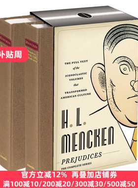 门肯故事集 偏见集 英文原版 H. L. Mencken Prejudices 全英文版纯全英文版正版原著进口英语书籍