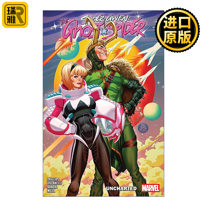 英文原版 Spider-Gwen The Ghost-Spider Vol.3 Uncharted 蜘蛛格温 幽灵蜘蛛 卷三 神秘海域 漫威漫画 Stephanie Phillips 英文版