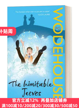 万能管家吉夫斯系列 无与伦比的吉夫斯 英文原版 The Inimitable Jeeves Jeeves Wooster 英文版 P.G. Wodehouse 进口英语原版书籍