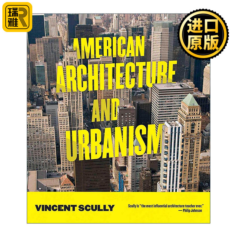 英文原版 American Architecture and Urbanism 美国建筑与城市主义 城市规划史经典制作 英文版 进口英语原版书籍
