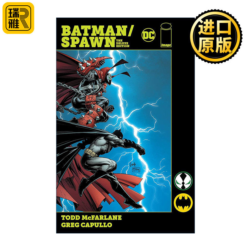 Batman/Spawn: The Deluxe Edition 蝙蝠侠再生侠联动 闪灵侠 DC漫画 精装豪华收藏版 Todd McFarlane