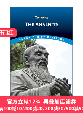 英文原版 The Analects 论语 孔子 Dover Thrift Editions 英文版 进口英语原版书籍