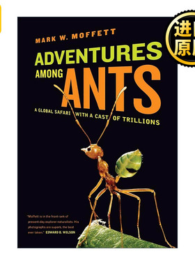 英文原版 Adventures among Ants 蚂蚁历险记 万亿参与者的全球旅行 蚂蚁界珍妮·古道尔 英文版 进口英语原版书籍