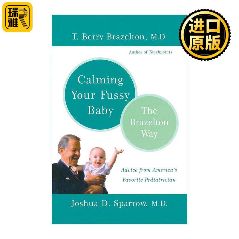 英文原版 Calming Your Fussy Baby 如何安抚易哭闹宝宝 布教授有办法系列 英文版 进口英语原版书籍