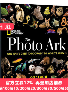 动物全书 美国国家地理影像方舟 National Geographic The Photo Ark 英文原版 Joel Sartore 全英文版进口原版英语书籍