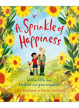 英文原版 A Sprinkle of Happiness 一点点幸福 精装儿童亲情绘本 英文版 进口英语原版书籍