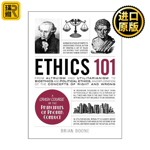 英文原版 Ethics 101 伦理学 101系列 精装 英文版 进口英语原版书籍