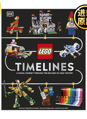 英文原版 LEGO Timelines 乐高事件年表 视觉历史之旅精装 英文版 进口英语原版书籍