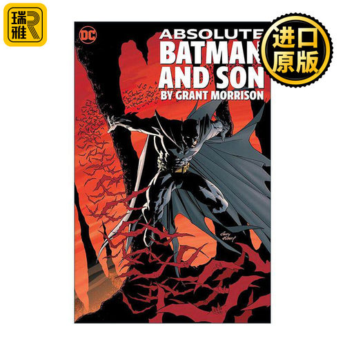 英文原版 Absolute Batman and Son by Grant Morrison 绝对蝙蝠侠与其子 精装收藏版 DC漫画 英文版 进口英语原版书籍