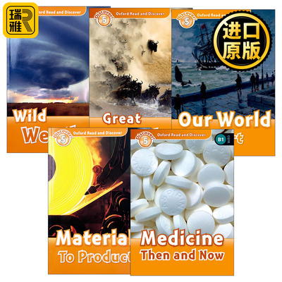 英文原版 Oxford Read and Discover Level 5 牛津阅读与探索发现5级别5册 少儿英语科普绘本读物 英文版 进口英语原版书籍