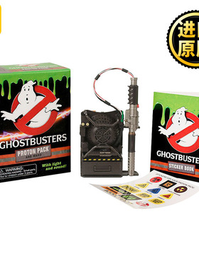 Ghostbusters Proton Pack and Wand 英文原版 捉鬼敢死队周边  英文版 Running Press 进口英语原版书籍