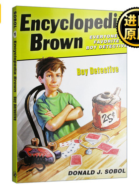 Encyclopedia Brown, Boy Detective 百科全书小布朗1：侦探男孩 英文原版