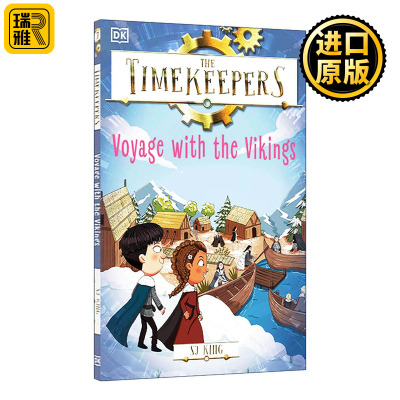 英文原版 The Timekeepers Voyage with the Vikings 时间记录者 与维京人一同启航 DK历史主题儿童冒险故事 进口英语原版书籍