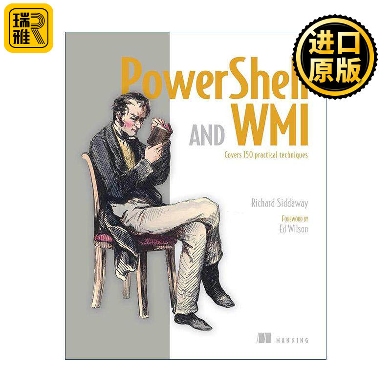 英文原版 PowerShell and WMI PowerShell与WMI 编程入门 英文版 进口英语原版书籍