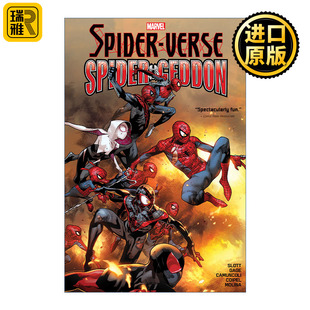 精装 Slott Geddon 蜘蛛军团 精选集 蜘蛛宇宙 Verse Omnibus Dan 英文原版 漫威漫画 Spider