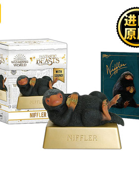 神奇动物在哪里 嗅嗅玩偶摆件 手办 可出声 英文原版 Fantastic Beasts Niffler 电影周边 Harry Potter哈利波特 JK罗琳 英语书籍