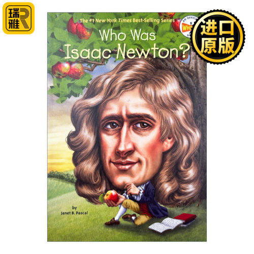 谁是艾萨克 牛顿 英文原版 Who Was Isaac Newton?  英文版 进口英语原版书籍WhoWas/WhatWas/WhereIs/whois/WhatIs系列