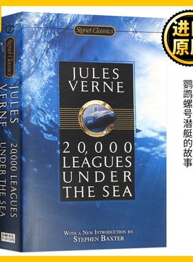 海底两万里 英文原版 20000 Leagues Under the Sea 科幻小说 儒勒凡尔纳 Jules Verne 进口英语书籍