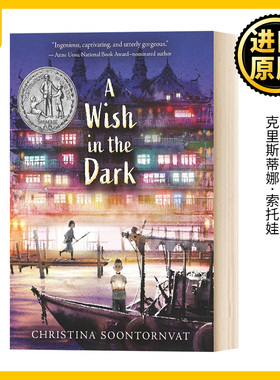英文原版 A Wish in the Dark 闪闪发光的心愿 黑暗中的愿望 2021纽伯瑞银奖 克里斯蒂娜·松托瓦 进口英语书籍