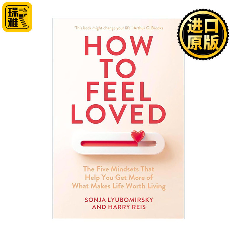 英文原版 How to Feel Loved 如何感受被爱 五种可练习的心态 积极心理学 亲密关系 英文版 进口英语原版书籍