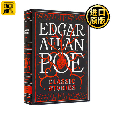 英文原版 Edgar Allen Poe Classic Stories flexi 埃德加·爱伦·坡 经典故事 皮革精装版收藏版 巴诺经典 进口英语原版书籍